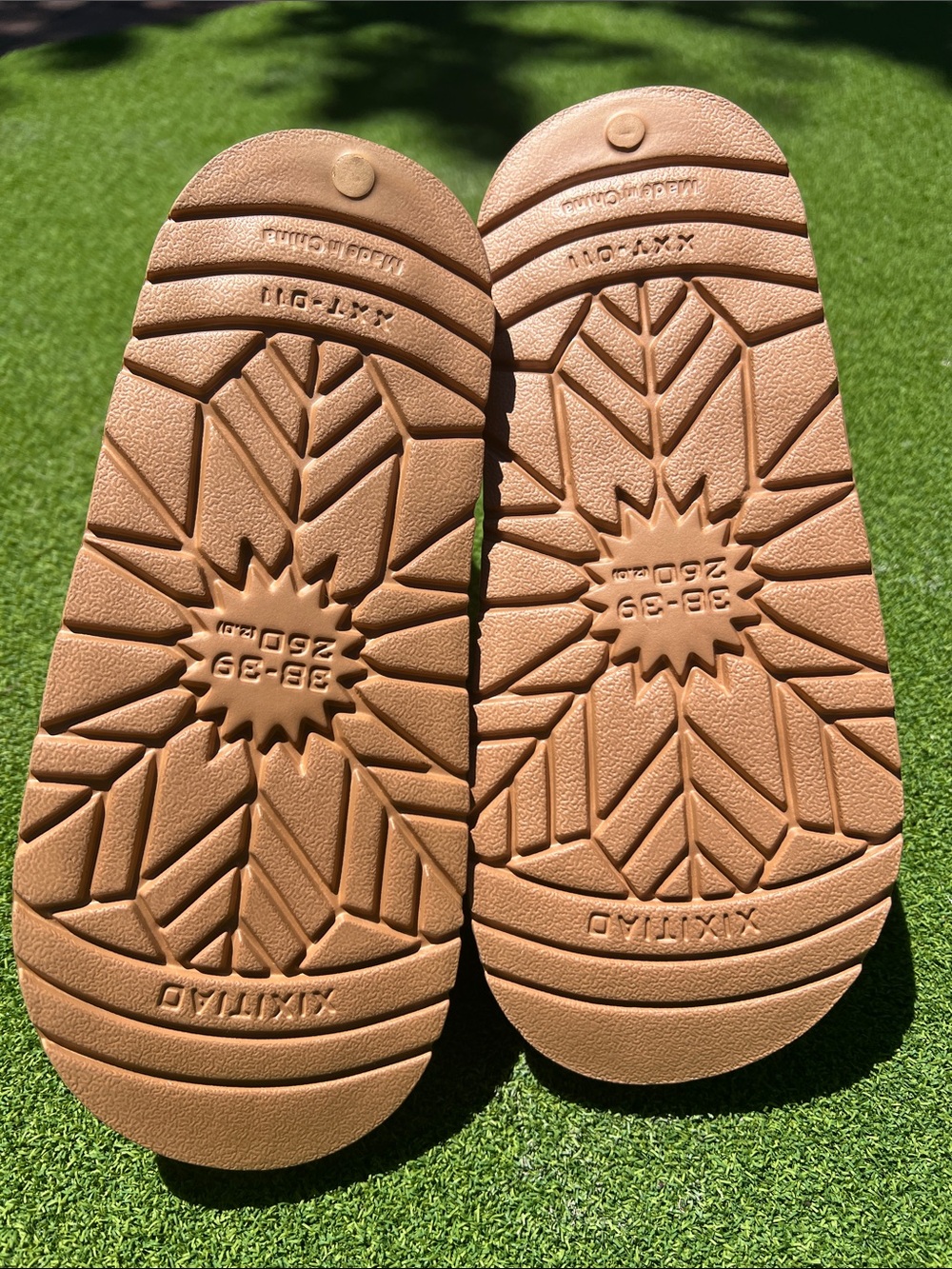 Hello Kitty inspired Brown and Cream Cozy Suede Bootie Slippers - Picture 5 of 5